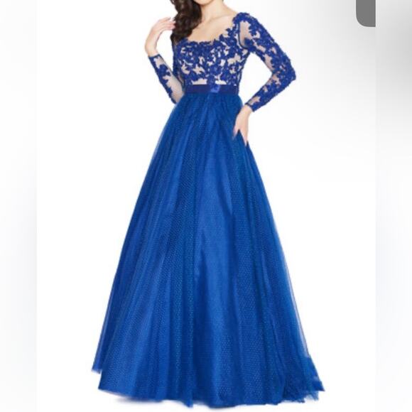 Mac Duggal Dresses & Skirts - MAC DUGGAL | Navy Blue Evening Ball Gown 65841R